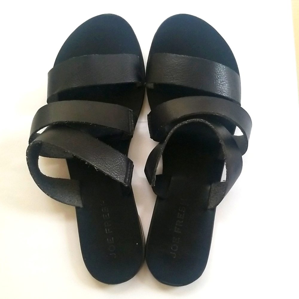 Joe Fresh Black Strappy Sandals